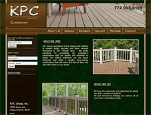 Tablet Screenshot of carpentry-chicago.com
